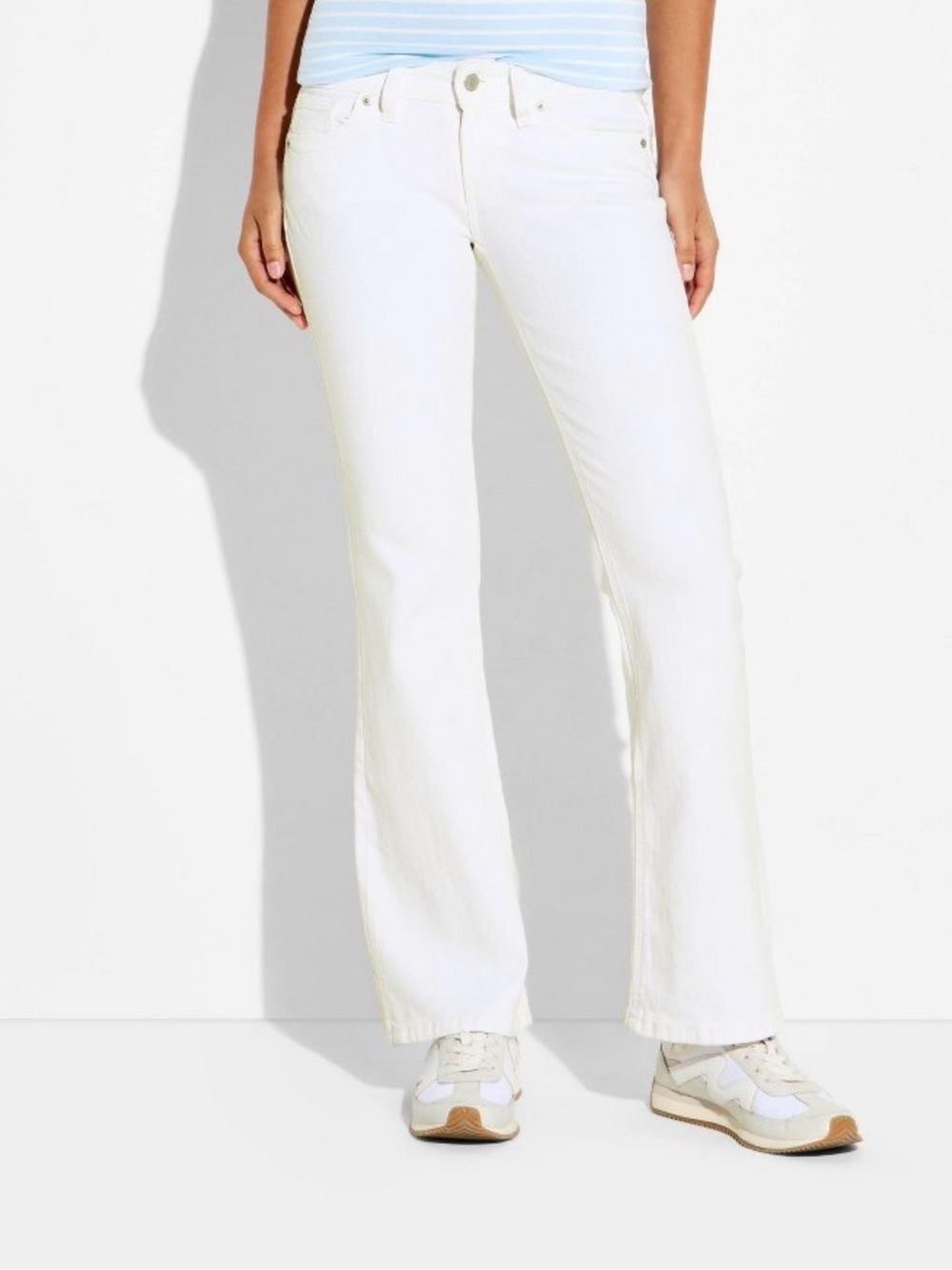 wild fable - White Baby Boot Jeans - Picture 1 of 11